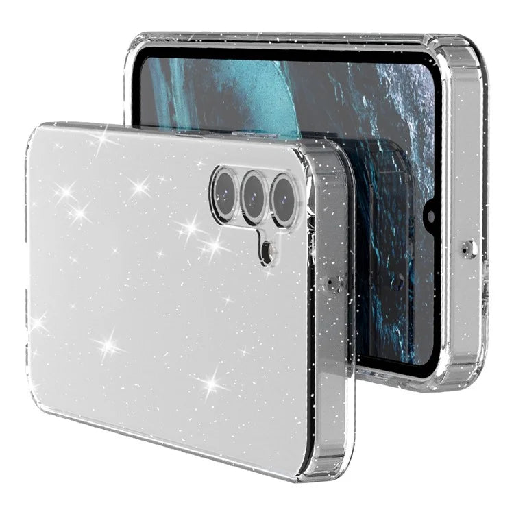 For Samsung Galaxy A15 5G Case Shockproof Glitter TPU Phone Cover