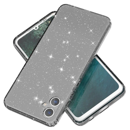 For Samsung Galaxy A05 4G Case Soft TPU Phone Cover Glitter Clear Sparkly