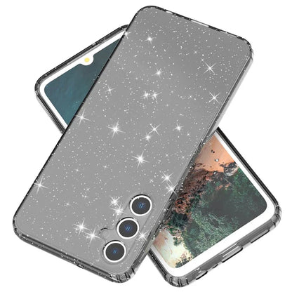 For Samsung Galaxy A05s 4G Case Bling Sparkle TPU Phone Cover Black