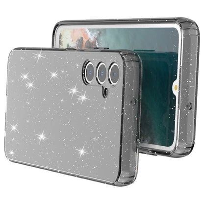 For Samsung Galaxy A05s 4G Case Bling Sparkle TPU Phone Cover Black