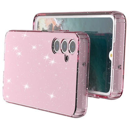For Samsung Galaxy A05s 4G Case Bling Sparkle TPU Phone Cover Pink