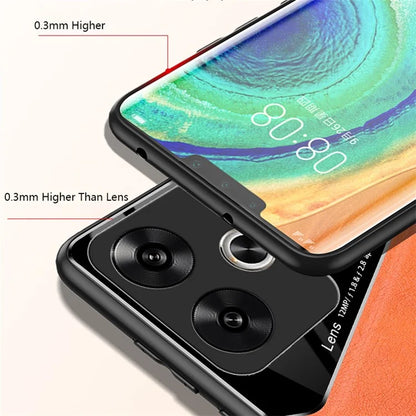 For Xiaomi Redmi Turbo 3 5G / Poco F6 5G PU+TPU+PC Cell Phone Cover Support Magnetic Car Mount
