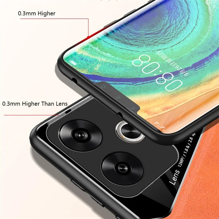 For Xiaomi Redmi Turbo 3 5G / Poco F6 5G PU+TPU+PC Cell Phone Cover Support Magnetic Car Mount