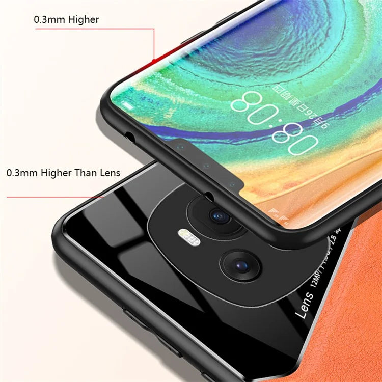 For Honor Magic6 5G PU+TPU+PC Cell Phone Cover Support Magnetic Car Mount