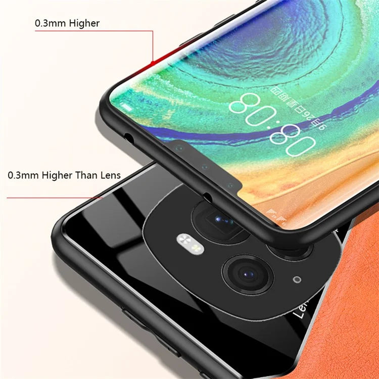For Honor Magic6 Pro 5G Back Cover PU+TPU+PC Cell Phone Case Support Magnetic Car Mount