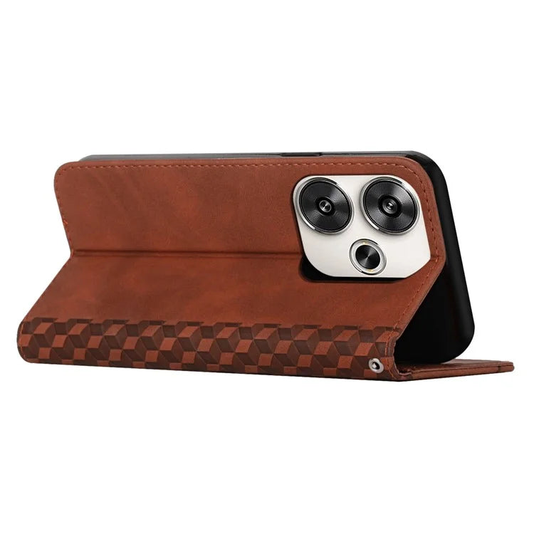 For Xiaomi Redmi Turbo 3 5G / Poco F6 5G Wholesale Phone Case Phone Stand PU Leather Cover