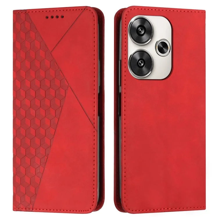For Xiaomi Redmi Turbo 3 5G / Poco F6 5G Wholesale Phone Case Phone Stand PU Leather Cover