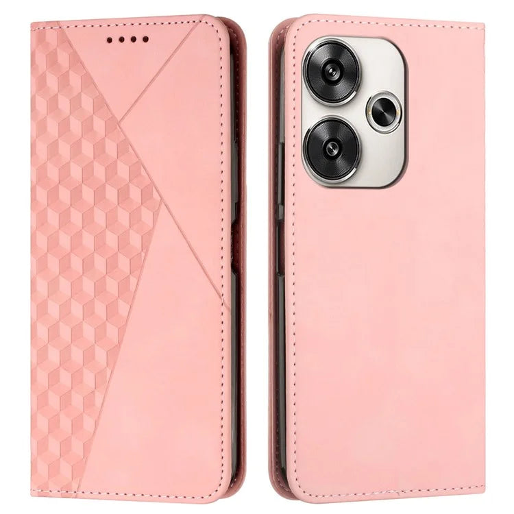 For Xiaomi Redmi Turbo 3 5G / Poco F6 5G Wholesale Phone Case Phone Stand PU Leather Cover