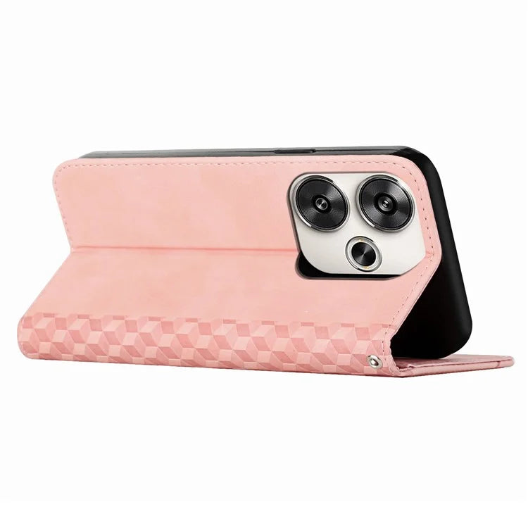 For Xiaomi Redmi Turbo 3 5G / Poco F6 5G Wholesale Phone Case Phone Stand PU Leather Cover