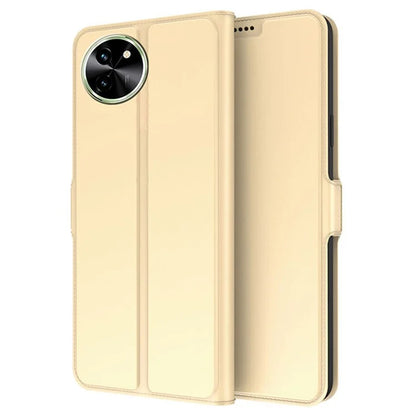 For vivo T3x Case Stand Slip Leather Phone Cover with Card Slots