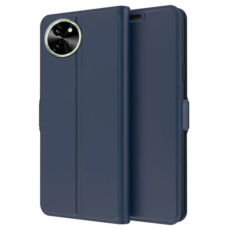 For vivo T3x Case Stand Slip Leather Phone Cover with Card Slots