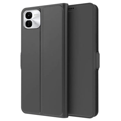 For vivo iQOO Z9x 5G Case Card Slots Stand Phone Leather Cover Dual Magnetic Clasps