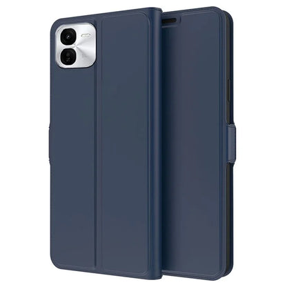 For vivo iQOO Z9x 5G Case Card Slots Stand Phone Leather Cover Dual Magnetic Clasps