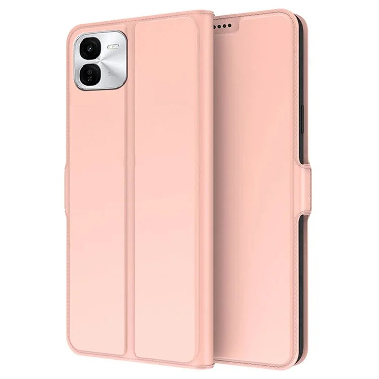For vivo iQOO Z9x 5G Case Card Slots Stand Phone Leather Cover Dual Magnetic Clasps