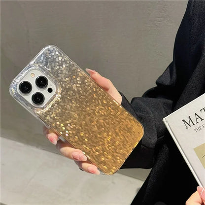 For iPhone 14 Pro Shockproof Case Dual Side IMD PC+TPU Phone Cover