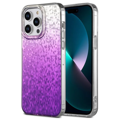 For iPhone 14 Pro Shockproof Case Dual Side IMD PC+TPU Phone Cover