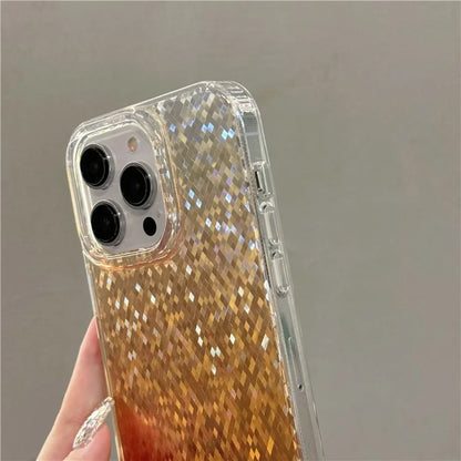 For iPhone 14 Pro Shockproof Case Dual Side IMD PC+TPU Phone Cover