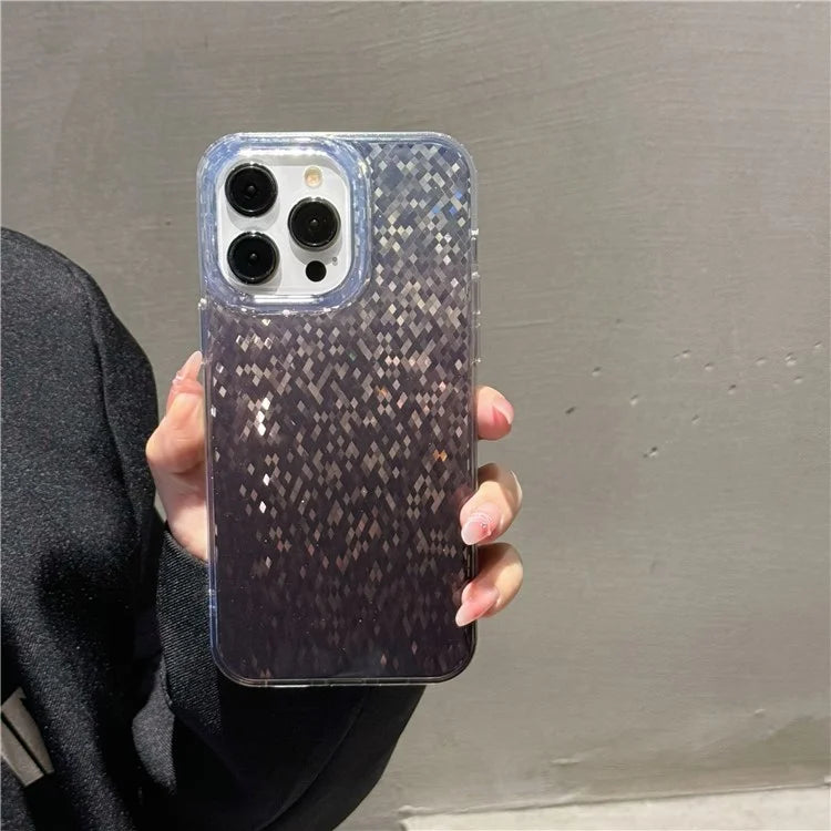 For iPhone 14 Pro Shockproof Case Dual Side IMD PC+TPU Phone Cover
