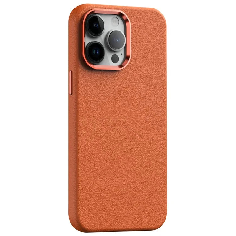 For iPhone 14 Pro Case Military Grade PC+PU Slim Phone Cover Compatible with MagSafe