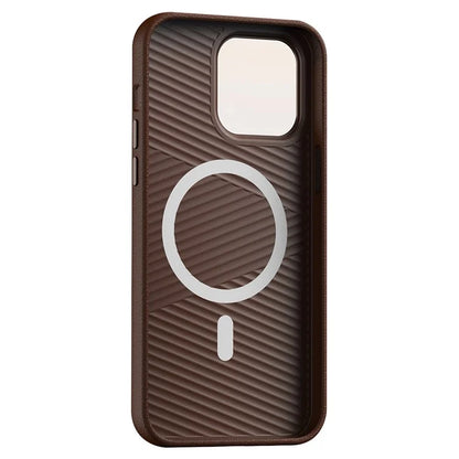 For iPhone 14 Pro Case Military Grade PC+PU Slim Phone Cover Compatible with MagSafe