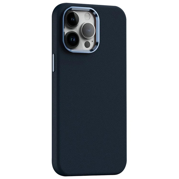 For iPhone 14 Pro Case Military Grade PC+PU Slim Phone Cover Compatible with MagSafe