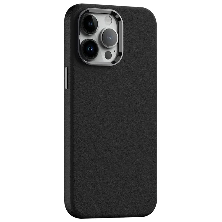 For iPhone 14 Pro Case Military Grade PC+PU Slim Phone Cover Compatible with MagSafe