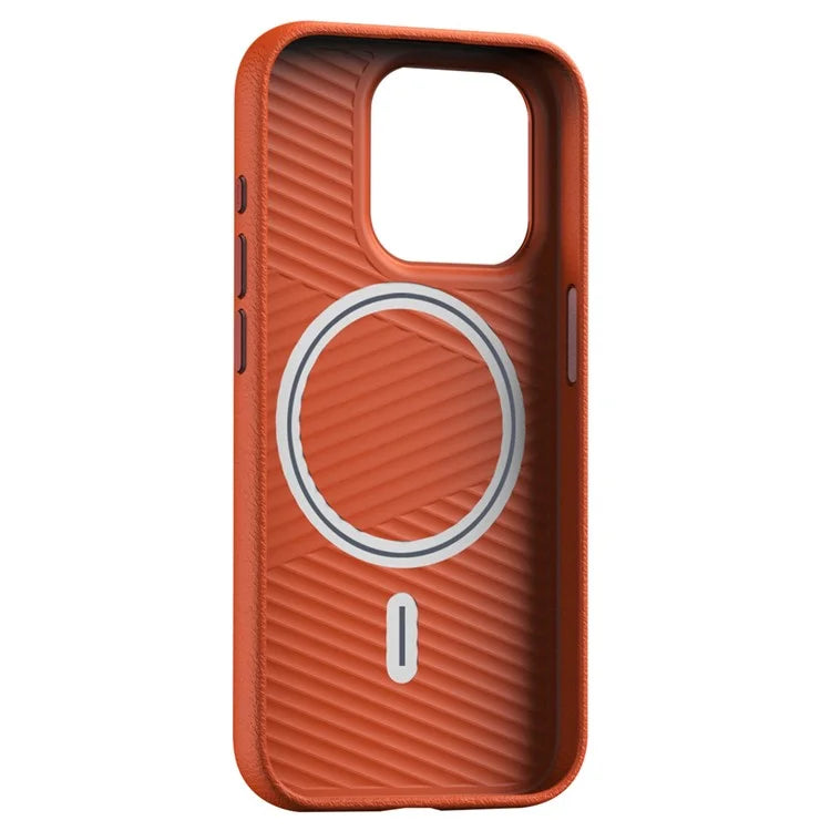 For iPhone 15 Pro Cases PC+PU Leather Anti-Drop Magnetic Mobile Phone Covers