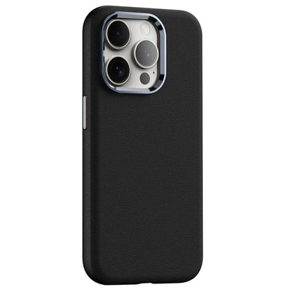 For iPhone 15 Pro Cases PC+PU Leather Anti-Drop Magnetic Mobile Phone Covers