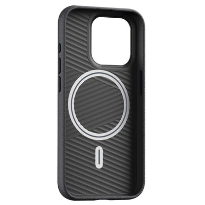 For iPhone 15 Pro Cases PC+PU Leather Anti-Drop Magnetic Mobile Phone Covers