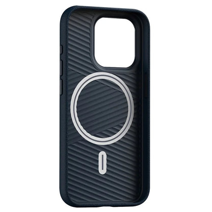 For iPhone 15 Pro Cases PC+PU Leather Anti-Drop Magnetic Mobile Phone Covers