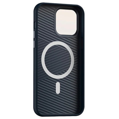 For iPhone 12 Pro Max Case PC+PU Leather Anti-Drop Phone Cover Compatible with MagSafe