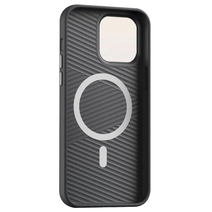 For iPhone 12 Pro Max Case PC+PU Leather Anti-Drop Phone Cover Compatible with MagSafe