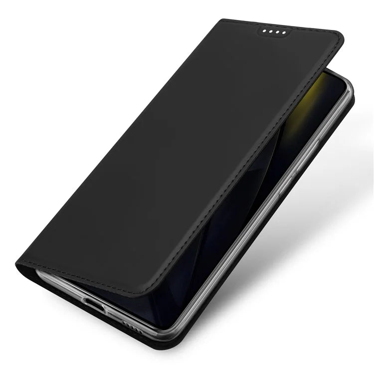 DUX DUCIS Skin Pro Series For Xiaomi Redmi Turbo 3 5G / Poco F6 5G Case PU Leather Flip Phone Cover