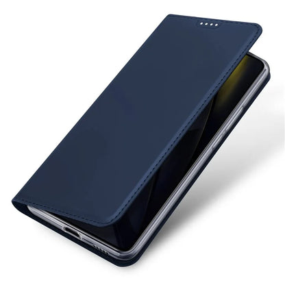 DUX DUCIS Skin Pro Series For Xiaomi Redmi Turbo 3 5G / Poco F6 5G Case PU Leather Flip Phone Cover