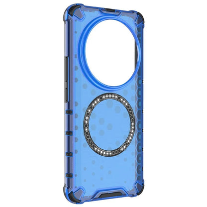 For Xiaomi 14 Ultra Magnetic Case Honeycomb Reinforced Corners TPU+PC Phone Cover