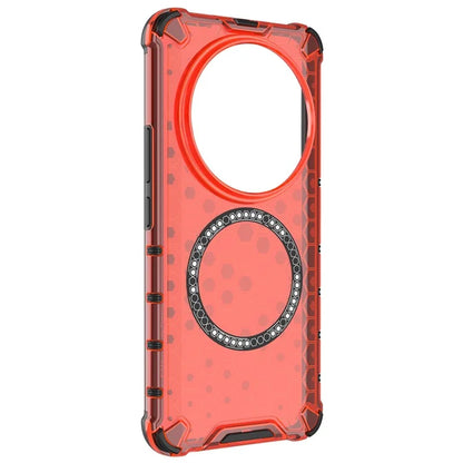 For Xiaomi 14 Ultra Magnetic Case Honeycomb Reinforced Corners TPU+PC Phone Cover