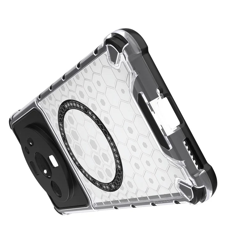 For Xiaomi 12S Ultra 5G Magnetic Case Shockproof Honeycomb TPU+PC Phone Cover