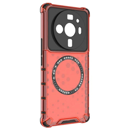 For Xiaomi 12S Ultra 5G Magnetic Case Shockproof Honeycomb TPU+PC Phone Cover