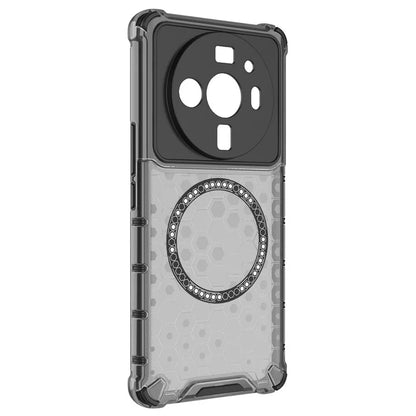 For Xiaomi 12S Ultra 5G Magnetic Case Shockproof Honeycomb TPU+PC Phone Cover