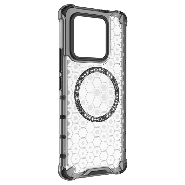 For Xiaomi 13 Pro 5G Magnetic Case TPU+PC Phone Cover Honeycomb Heat Dissipation