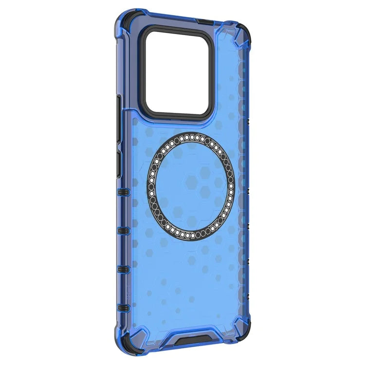 For Xiaomi 13 Pro 5G Magnetic Case TPU+PC Phone Cover Honeycomb Heat Dissipation