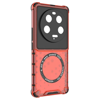 For Xiaomi 13 Ultra Magnetic Case TPU+PC Phone Cover Honeycomb Anti-Drop