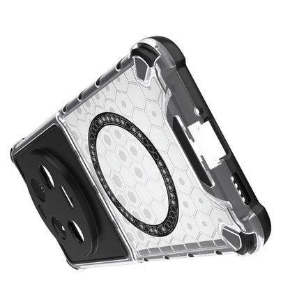 For Xiaomi 13 Ultra Magnetic Case TPU+PC Phone Cover Honeycomb Anti-Drop