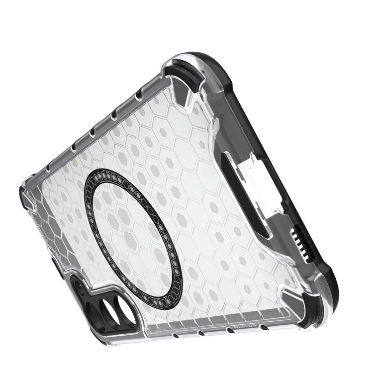 For Samsung Galaxy S23 Cell Phone Case Honeycomb TPU+PC Phone Cover Compatible with MagSafe