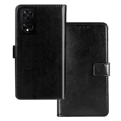 IDEWEI for TCL 505 Case Crazy Horse Texture Wallet Phone Leather Cover