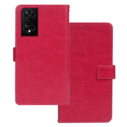IDEWEI for TCL 505 Case Crazy Horse Texture Wallet Phone Leather Cover