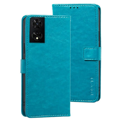 IDEWEI For TCL 505 Case Crazy Horse Texture Leather Folio Phone Cover