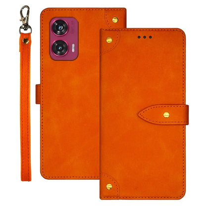 IDEWEI For Motorola Edge 50 Fusion 5G Case Card Slots Leather Phone Cover