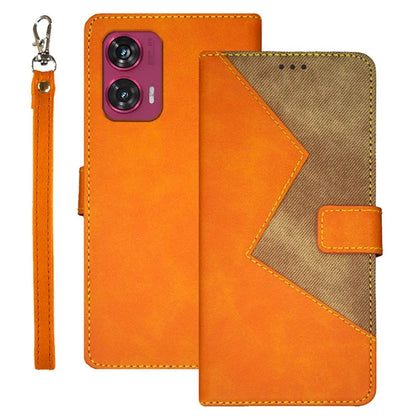 IDEWEI For Motorola Edge 50 Fusion 5G Case with 3 Card Slots PU Leather Phone Cover