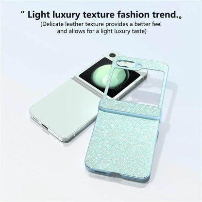 For Samsung Galaxy Z Flip6 5G Phone Case Wholesale PC+PU Leather Phone Shell